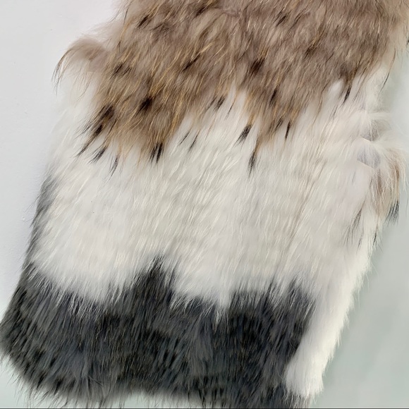 Linda Richards Unique Fox Fur Ombre Vest - Picture 6 of 12